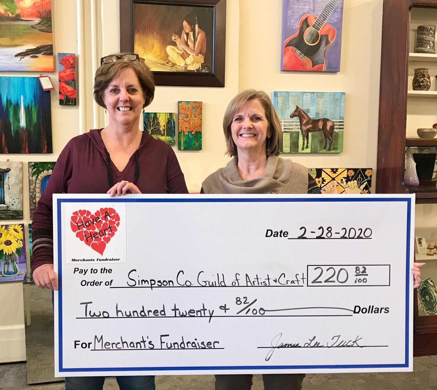 Have-a-Heart Fundraiser donates to three local non-profits
